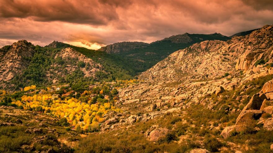 Parque Nacional de la Sierra de Guadarrama paisaje 