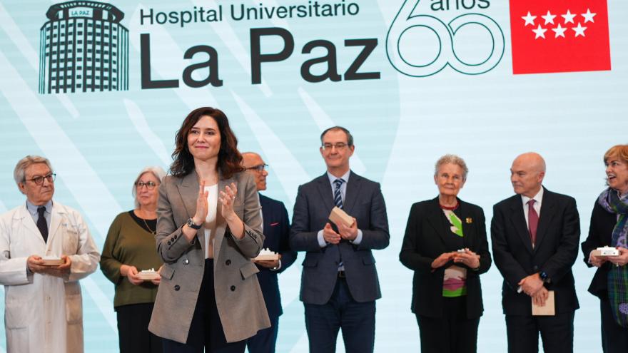 La presidenta Isabel Díaz Ayuso