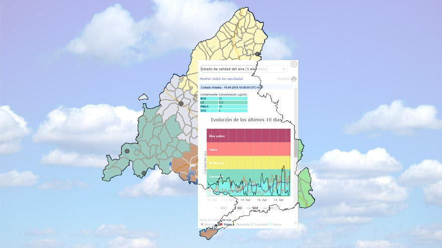 Mapa Calidad del aire